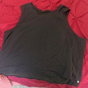 Lululemon Black Sleeveless Top